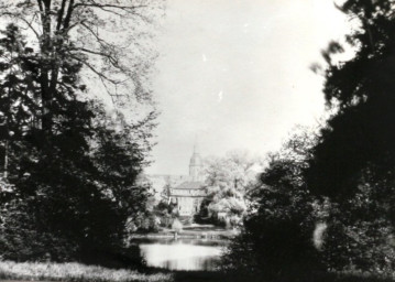 Stadtarchiv Weimar, 60 10-5/30 Bd.2, Blick zum Bertuchhaus, Bürgerschulstraße 5, vor 1930