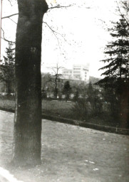 Stadtarchiv Weimar, 60 10-5/30 Bd.2, Blick zum Friedrich-Schiller-Gymnasium, ohne Datum