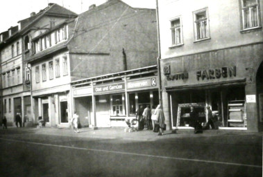 Stadtarchiv Weimar, 60 10-5/31 Bd.1, Blick in die Heinrich-Heine-Straße, wohl 1980