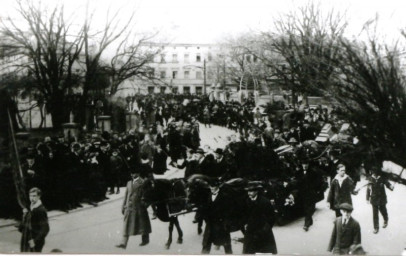 Stadtarchiv Weimar, 60  10-5/31 Bd.1, Blick auf den Sophienstiftsplatz, wohl 1920