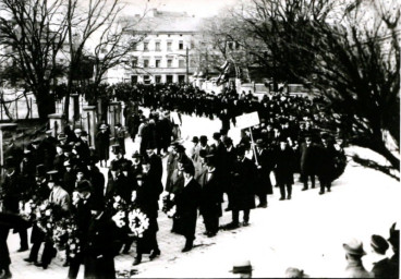 Stadtarchiv Weimar, 60  10-5/31 Bd.1, Blick auf den Sophienstiftsplatz, wohl 1920