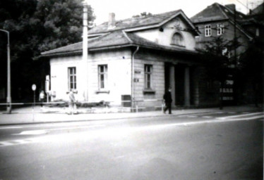 Stadtarchiv Weimar, 60 10-5/31 Bd.2, Blick vom Sophienstiftsplatz in die Erfurter Straße, ohne Datum