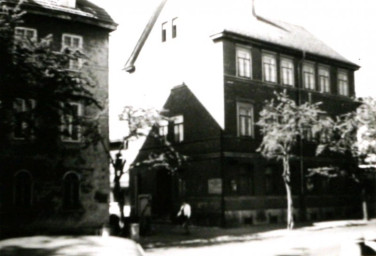 Stadtarchiv Weimar, 60 10-5/31 Bd.2, Blick in die Erfurter Straße, wohl 1985