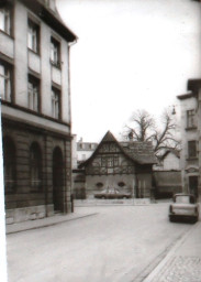 Stadtarchiv Weimar, 60 10-5/32, Blick aus der Hegelstraße zur Hummelstraße, ohne Datum