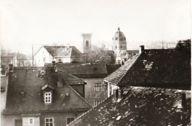 Stadtarchiv Weimar, 60 10-5/32, Blick auf die Katholischen Kirche, ohne Datum