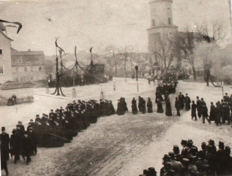 Stadtarchiv Weimar, 60 10-5/32, Trauerzug für Großherzogin Sophie, 1897