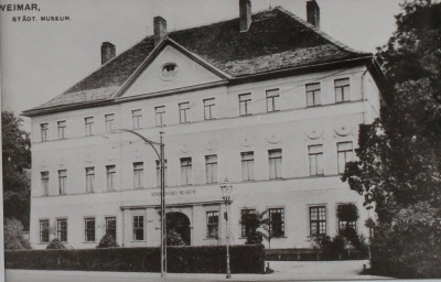 Stadtarchiv Weimar, 60 10/5-32, Luisenstraße 11- Museum für Ur-und Frühgeschichte Thüringens, ohne Datum