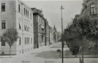 Stadtarchiv Weimar, 60 10/5-33, Blick in die Thomas Müntzer-Straße, um 1910