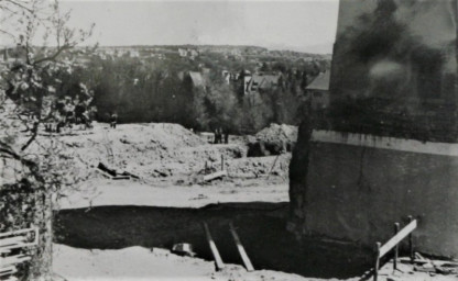 Stadtarchiv Weimar, 60 10-5/33, Blick von der Windmühlenstraße 21 über Weimar in Richtung Norden, ohne Datum