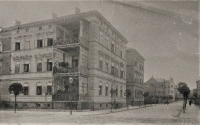 Stadtarchiv Weimar, 60 10-5/33, Blick in die Lisztstraße, vor 1898