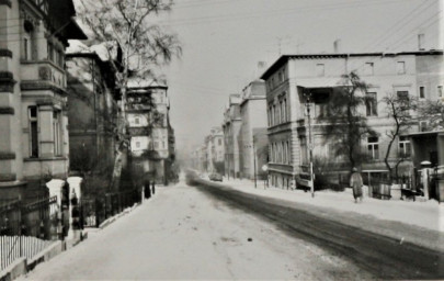 Stadtarchiv Weimar, 60 10-5/33, Blick in die Richard-Wagner-Straße, ohne Datum