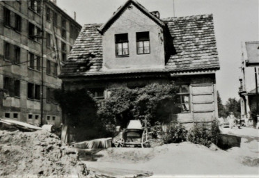 Stadtarchiv Weimar, 60 10-5/33, Blick in die Gutenbergstraße, um 1970