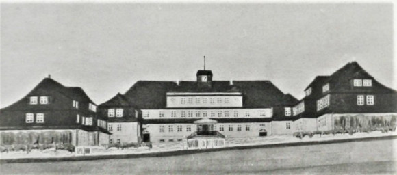 Stadtarchiv Weimar, 60 10-5/33, Blick zur Pestalozzi-Schule, ohne Datum