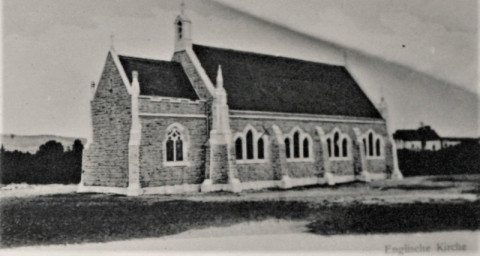 Stadtarchiv Weimar, 60 10-5/33, Blick zur "Englischen Kirche", um 1900