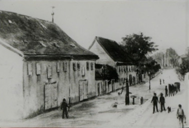 Stadtarchiv Weimar, 60 10-5/34, Blick in die Brauhausstraße (heutige Steubenstraße), ohne Datum
