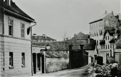 Stadtarchiv Weimar, 60 10-5/34, Blick in die Schützengasse, ohne Datum