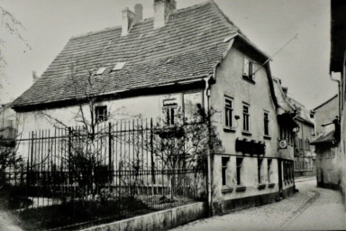 Stadtarchiv Weimar, 60 10-5/34, Blick in die Deinhardtsgasse, um 1920