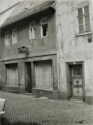 Stadtarchiv Weimar, 60 10-5/34, Brauhausgasse 16 und 18, um 1986