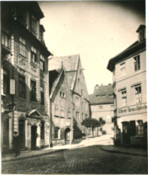 Stadtarchiv Weimar, 60 10-5/4, Blick in die Geleitstraße, um 1910