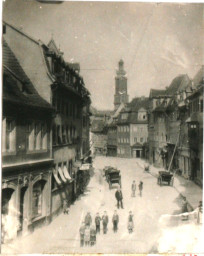 Stadtarchiv Weimar, 60 10-5/4, Blick in die Marktstraße, um 1880