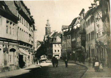 Stadtarchiv Weimar, 60 10-5/4, Blick in die Marktstraße, um 1910