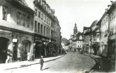 Stadtarchiv Weimar, 60 10-5/4, Blick in die Marktstraße, um 1920