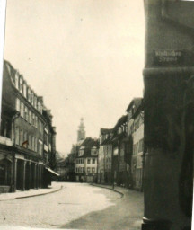 Stadtarchiv Weimar, 60 10-5/4, Blick in die Marktstraße, um 1920