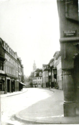 Stadtarchiv Weimar, 60 10-5/4, Blick in die Marktstraße , ohne Datum