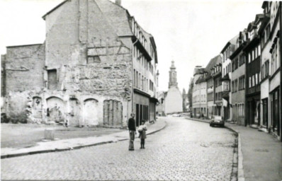 Stadtarchiv Weimar, 60 10-5/4, Blick in die Marktstraße, vor 1980