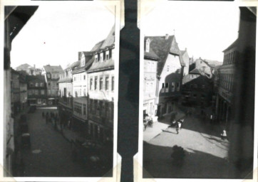 Stadtarchiv Weimar, 60 10-5/4, Blick in die Marktstraße , vor 1945