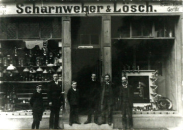 Stadtarchiv Weimar, 60 10-5/4, Blick auf die Marktstraße 4, um 1920