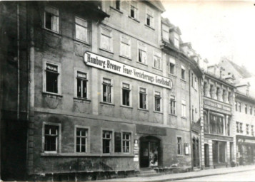 Stadtarchiv Weimar, 60 10-5/4, Blick in die Marktstraße, 1907