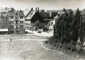 Stadtarchiv Weimar, 60 10-5/4, Blick auf den Markt, um 1950