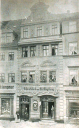 Stadtarchiv Weimar, 60 10-5/4, Marktstraße 13, 15, 17, um 1880