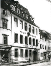 Stadtarchiv Weimar, 60 10-5/4, Blick in die Marktstraße , 1911