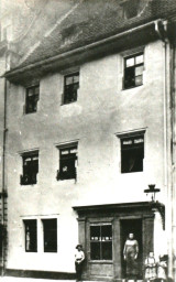 Stadtarchiv Weimar, 60 10-5/4, Marktstraße 14, um 1910