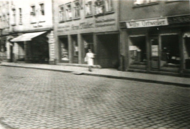 Stadtarchiv Weimar, 60 10-5/4, Blick in die Marktstraße , um 1925