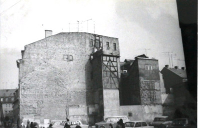 Stadtarchiv Weimar, 60 10-5/4, Baulücke in der Markstraße, 1975