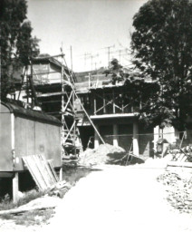 Stadtarchiv Weimar, 60 10-5/4, Blick aus der Straße Am Palais, 1980