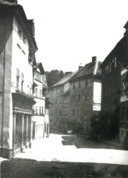 Stadtarchiv Weimar, 60 10-5/4, Blick in die Schlossgasse, um 1905