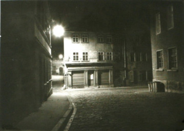 Stadtarchiv Weimar, 60 10-5/4, Blick in die Obere Schlossgasse, 1983