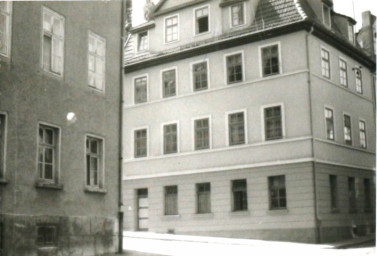 Stadtarchiv Weimar, 60 10-5/4, Blick in die Schlossgasse, um 1980