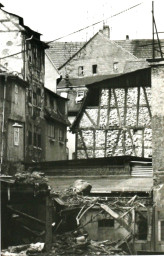 Stadtarchiv Weimar, 60 10-5/4, Blick in die Schlossgasse , 1979