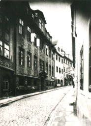 Stadtarchiv Weimar, 60 10-5/4, Blick in die Schlossgasse, vor 1945