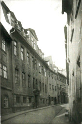 Stadtarchiv Weimar, 60 10-5/4, Blick in die Schlossgasse, ohne Datum