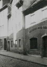 Stadtarchiv Weimar, 60 10-5/4, Blick in die Schlossgasse, um 1978