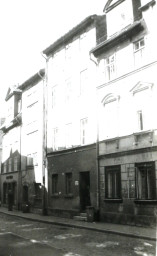 Stadtarchiv Weimar, 60 10-5/4, Blick in die Schloßgasse, 1979