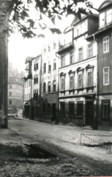 Stadtarchiv Weimar, 60 10-5/4, Blick in die Schloßgasse, 1986