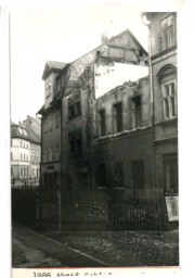 Stadtarchiv Weimar, 60 10-5/4, Blick in die Schloßgasse, 1986