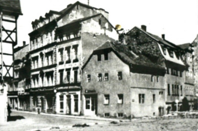 Stadtarchiv Weimar, 60 10-5/4, Blick in die Kaufstraße, nach 1945